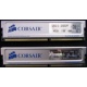 Память 2 шт по 512Mb DDR Corsair XMS3200 CMX512-3200C2PT XMS3202 V5.2 400MHz CL 2.0 0615197-0 Platinum Series (Пуршево)