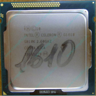 Процессор Intel Celeron G1610 (2x2.6GHz /L3 2048kb) SR10K s.1155 (Пуршево)