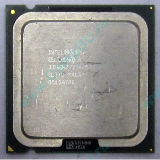 Процессор Intel Celeron D 345J (3.06GHz /256kb /533MHz) SL7TQ s.775 (Пуршево)