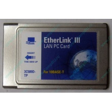 Сетевая карта 3COM Etherlink III 3C589D-TP (PCMCIA) без "хвоста" (Пуршево)